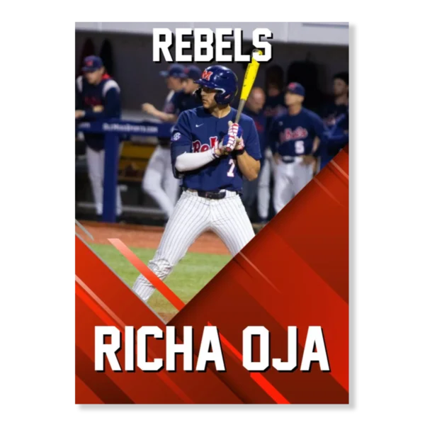 Baseball Card Template 11 - Modern